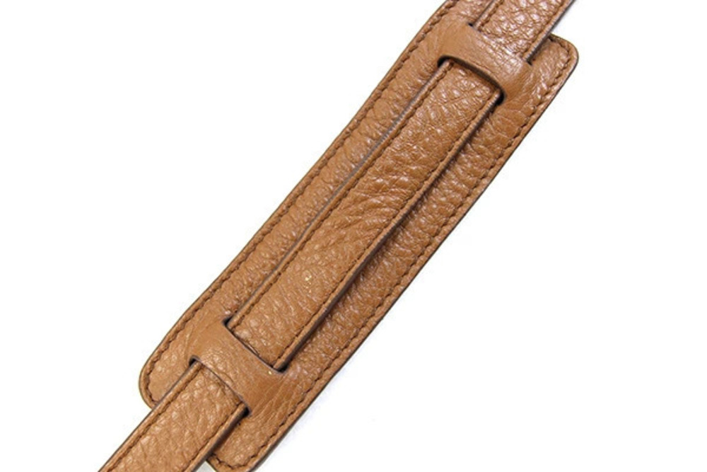 Prada Brown Bag Crossbody Shoulder Camera Leather Brown - Picture 7 of 8